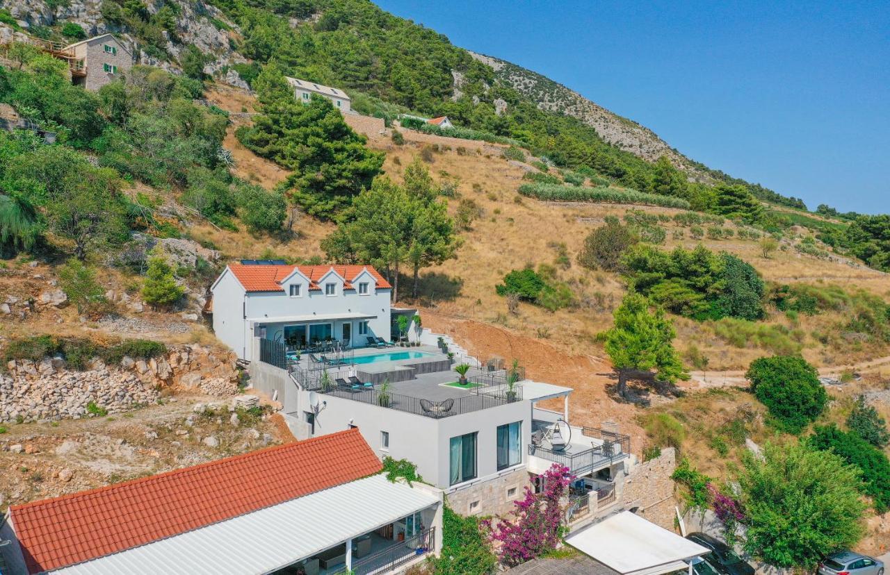 Villa Kruna With Breathtaking View Murvica  Exteriör bild